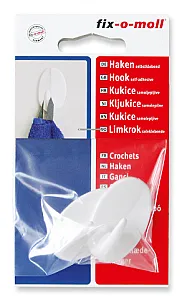 Öntapadó Akasztó Fehér