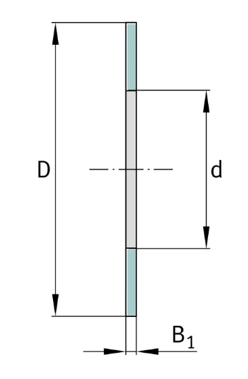 AS 5578 NTN Axiális tűgörgős tengelyalátét - kép 2
