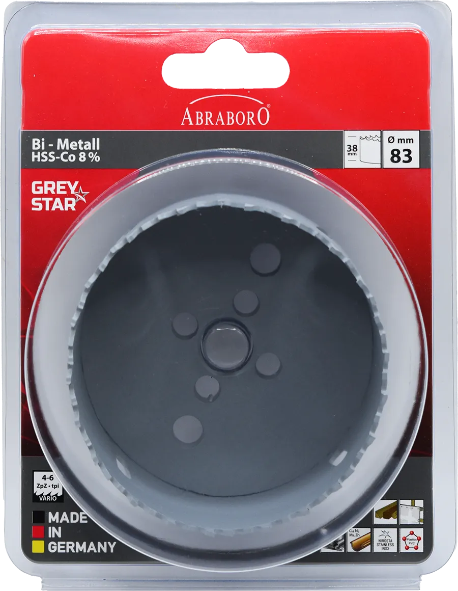HSS-CO Lyukfűrész GREY STAR - kép 1