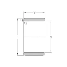 IR 15X20X23 XL INA BELSŐ GYŰRŰ (IR) - kép 2
