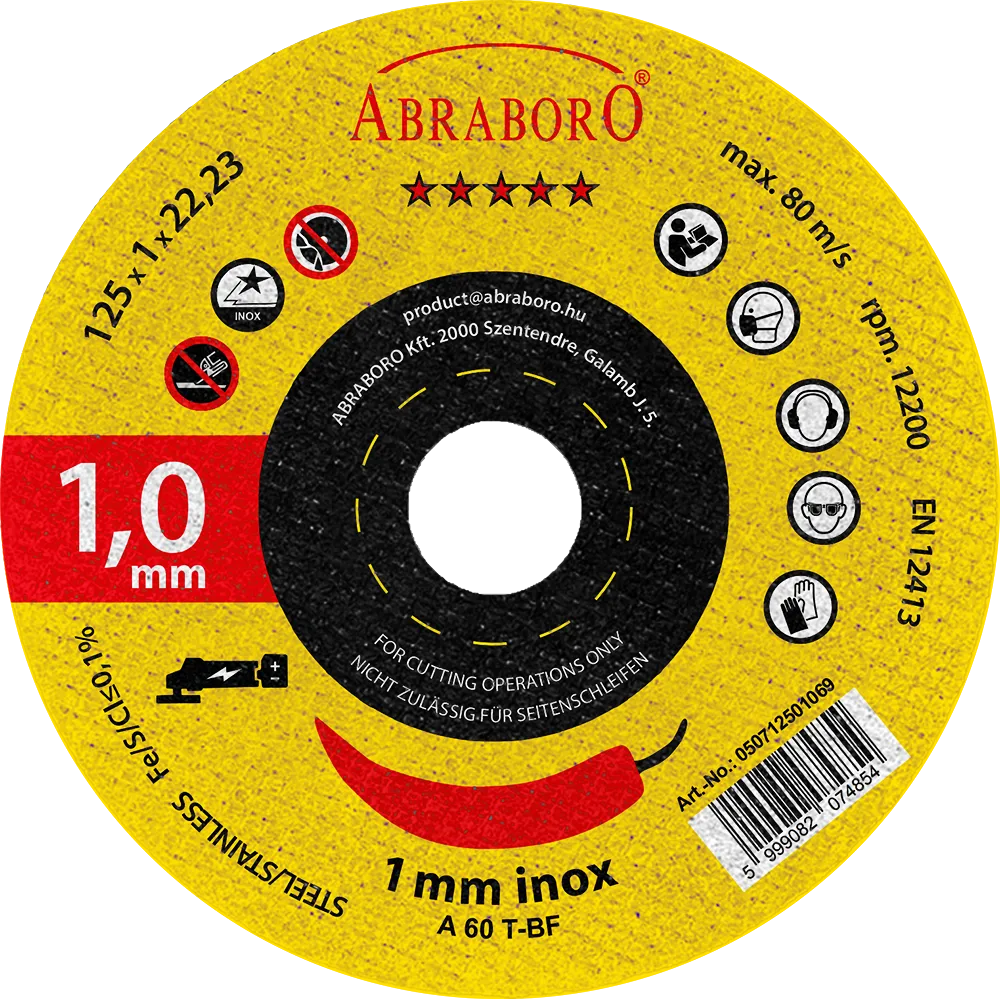 CHILI INOX Vágókorong AKKU - kép 1